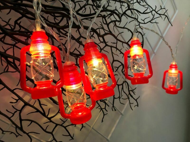 10 LED Ramadan und Dekorationen Fee Lichter Islam Lichter String Laterne