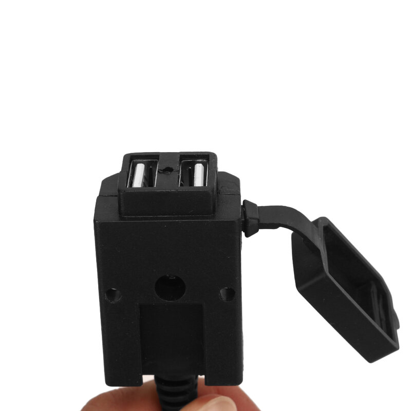 Dual USB Port Wasserdichte Motorrad Lenker Ladegerät 5V 2,1 A Adapter Netzteil Buchse