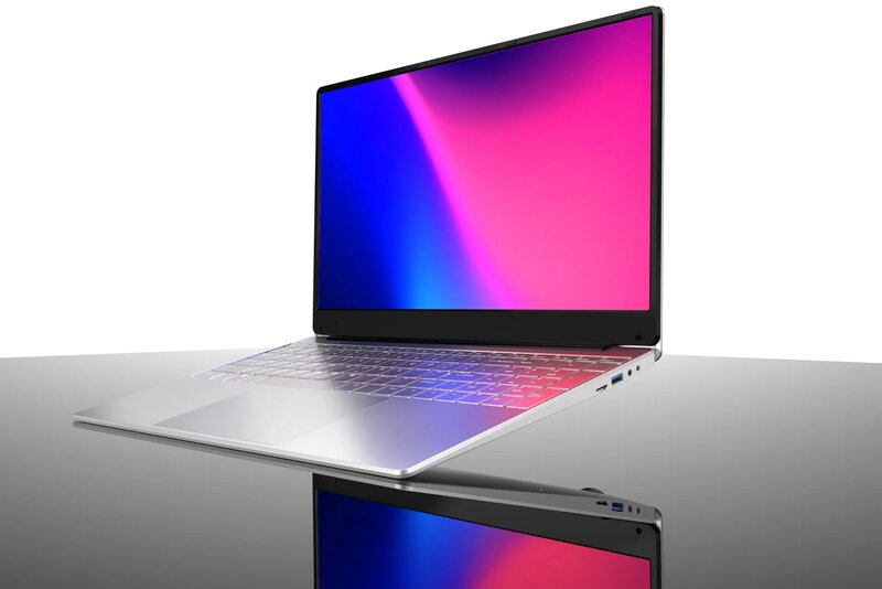 Lançamento 13.3 polegadas laptop apollo lake capa de metal dourado ultrafino notebook pc