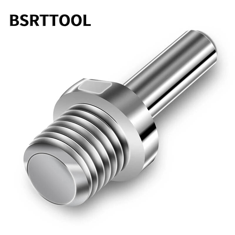 BSRTTOOL – convertisseur de filetage mâle à tige pour perceuse, adaptateur en acier de haute qualité, 1 pièce