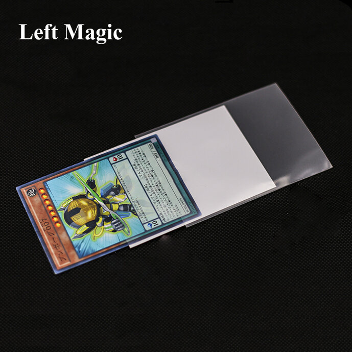 100 pçs mangas de cartão jogo de tabuleiro mágico trickstarot três reinos cartas de poker protetor de jogar cartas mangas