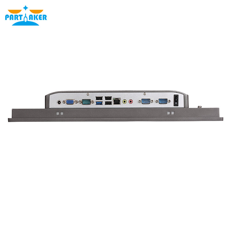 Partaker Z15T 산업용 패널 PC 올인원 PC 17 인치 인텔 코어 i5 4200U 3317U, 10 포인트 정전 식 터치 스크린 포함