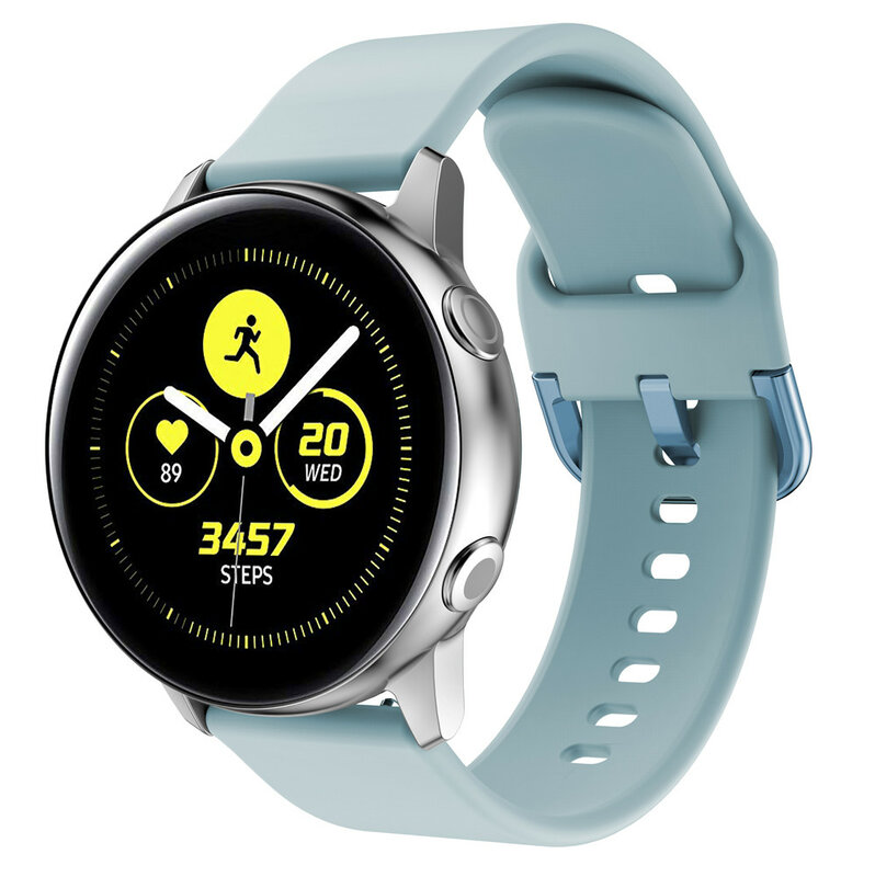 Silikonowy oryginalny zegarek sportowy do zegarka Galaxy aktywny inteligentny pasek do zegarka do zegarka Samsung Galaxy wymiana paska 20MM