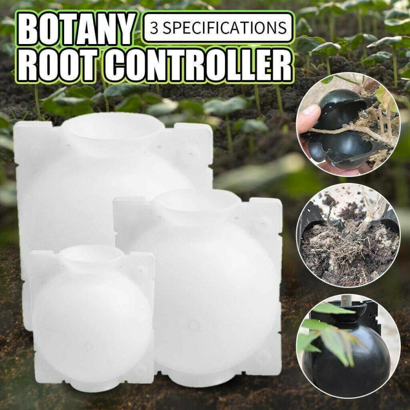 1pcs 5cm Plant Rooting Ball Grafting Rooting Growing Box Breeding Case For Garden Plant Grafting Box Root Package Grafting TXTB1