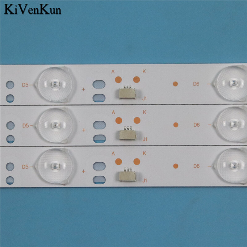 Kits de faixas de luz de fundo de led para tv, para philips 32phf3056/t3 321e5q fhd barras de led embutidas