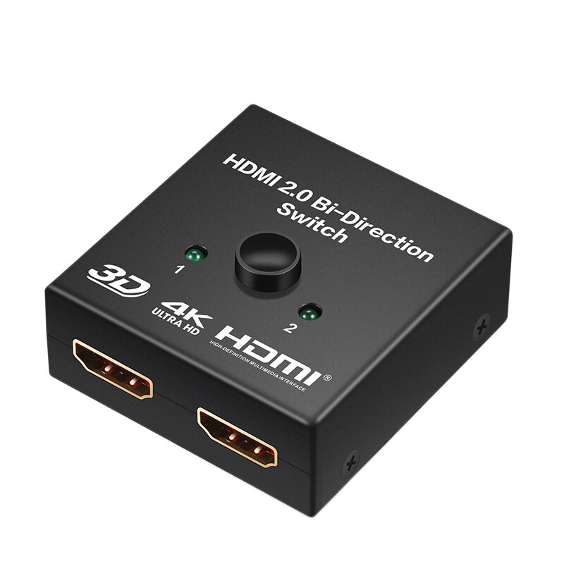 HDMI 2,0 HDTV Schalter Splitter Bi-Richtung Hub HDCP 4K 1080P 3D Switcher für DVD HDTV Xbox PS4