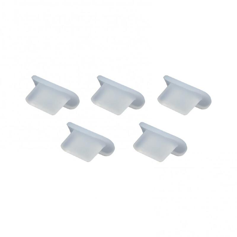 5Pcs Silicone Phone Dust Plug Charging Earphone Case Tablet Dust Plugs Mobile Phone Accessories for Apples