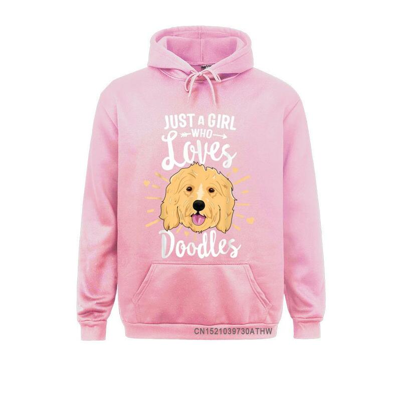 Just A Girl Who Loves Goldendoodles Women Puppy Mens felpe con cappuccio Design Winter Men felpe 2021 Sportswears