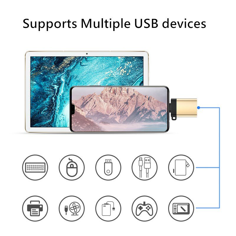 Adapter USB 3.0 typu C do komputera Macbook Pro akcesoria do laptopa HDD SSD zewnętrzny dysk twardy