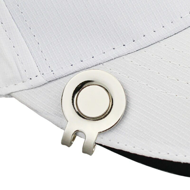 Confezione da 10 pezzi Clip per cappello da Golf magnetico Clip per marcatore a sfera Clip per cappuccio accessori da Golf nave da lancio