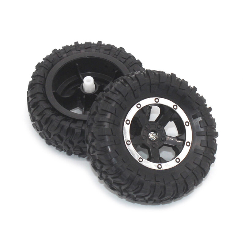 Резиновые колеса ручной работы 3*78 мм, 10 шт., пластиковые колесные диски для шин, вал втулки, отверстие 3 мм, диаметр шины 78 мм для полноприводных автомобильных запчастей