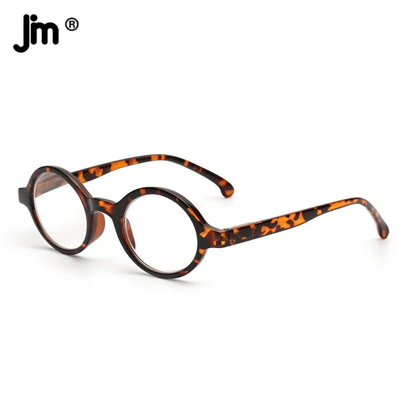 Óculos de leitura JM para homens e mulheres, leitores de dobradiça primavera
