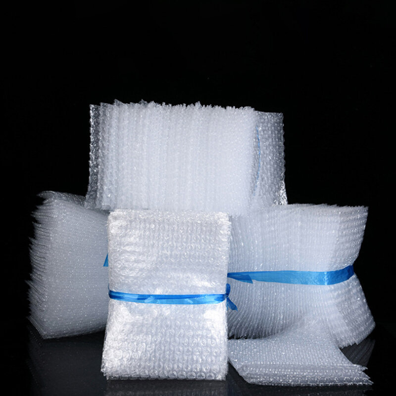 50Pcs/Lot Air Cushion Seal Bubble Bag Shockproof Bubble Envelopes Wrap Bags Packaging Pouches 15x20cm Clear Bubble Mailer