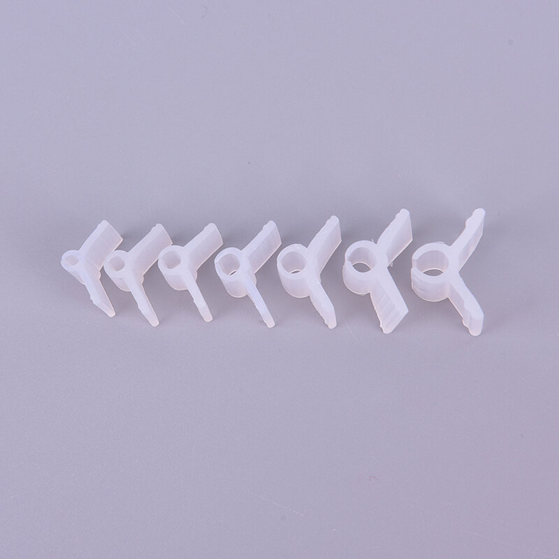 100Pcs-pack Garden Flower Plant Vine Seedlings Grafted Branches Clip Connector Fasteners Plastic Clips Garden Tool