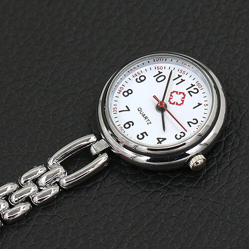 ساعة جيب طبية للممرضات ، 3 ألوان ، قلادة ، ساعة كوارتز ، شكل فراشة ، relogio de bolso