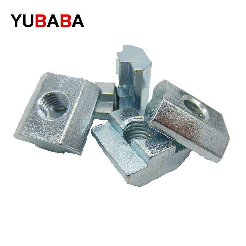 Т-образная гайка для крепления алюминиевого профиля, M3 M4, M5, M6, M8, M10, 2020, 3030, 4040, 4545