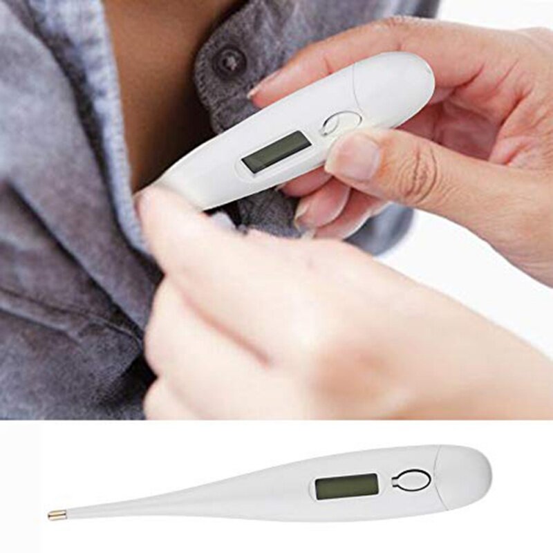 Termômetro do corpo digital lcd crianças adulto lcd display febre medição de temperatura do corpo para cuidados de saúde