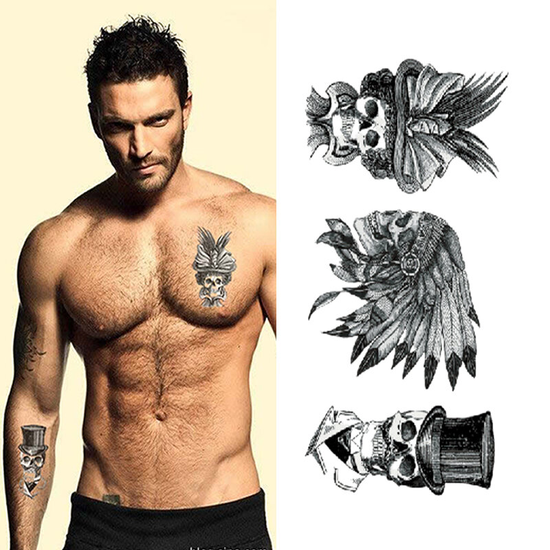 Małe świeże wodoodporne tymczasowe tatuaż naklejki małe mody mężczyzna kobiet dzieci sztuczny tatuaż naklejki ramię tatuaże do ciała nogi T097-120