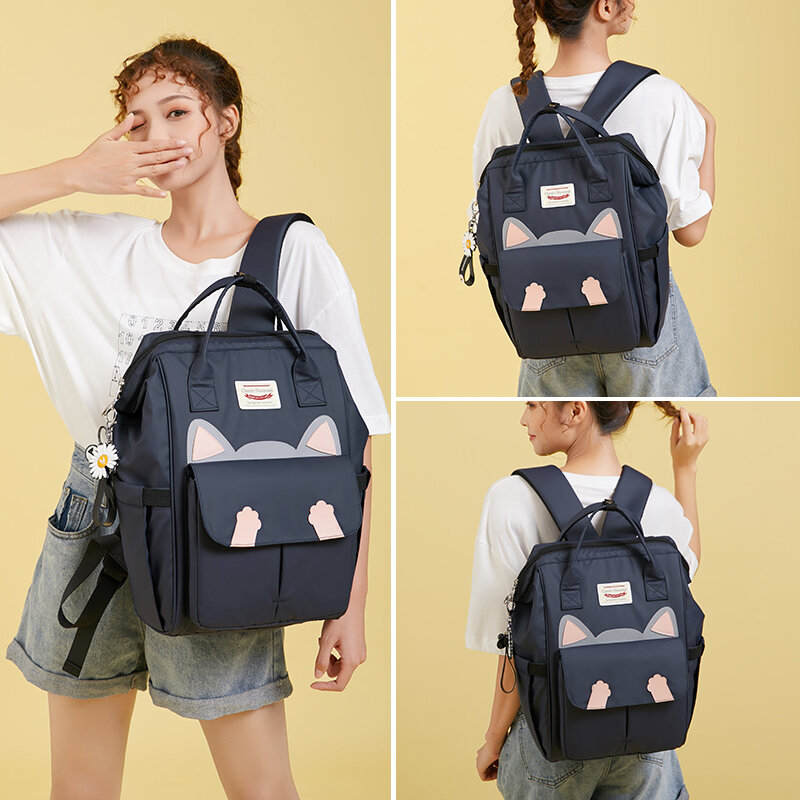 Duża pojemność Junior High Girls School torby studenci torba kobiety przystojny plecak podróż wodoodporna plecaki dla dzieci 2023