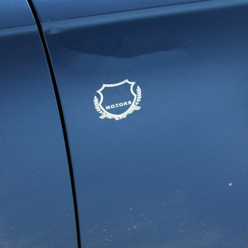 2 stücke 3D Metall Auto Aufkleber Emblem Abzeichen fall Für Renault Opel Hyundai Peugeot Mazda Honda Fiat Toyota Ford Mitsubishi auto Styling