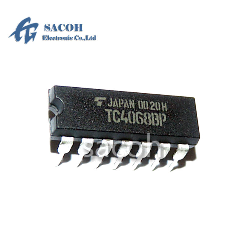 10 partes novo originai tc4068bp tc4068 ou tc4063bp ou tc4066bp ou tc4069ubp dip-14 interruptor bilateral quad