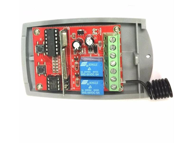 Пульт дистанционного управления для универсальных приемников гаражных дверей 433,92 МГц
