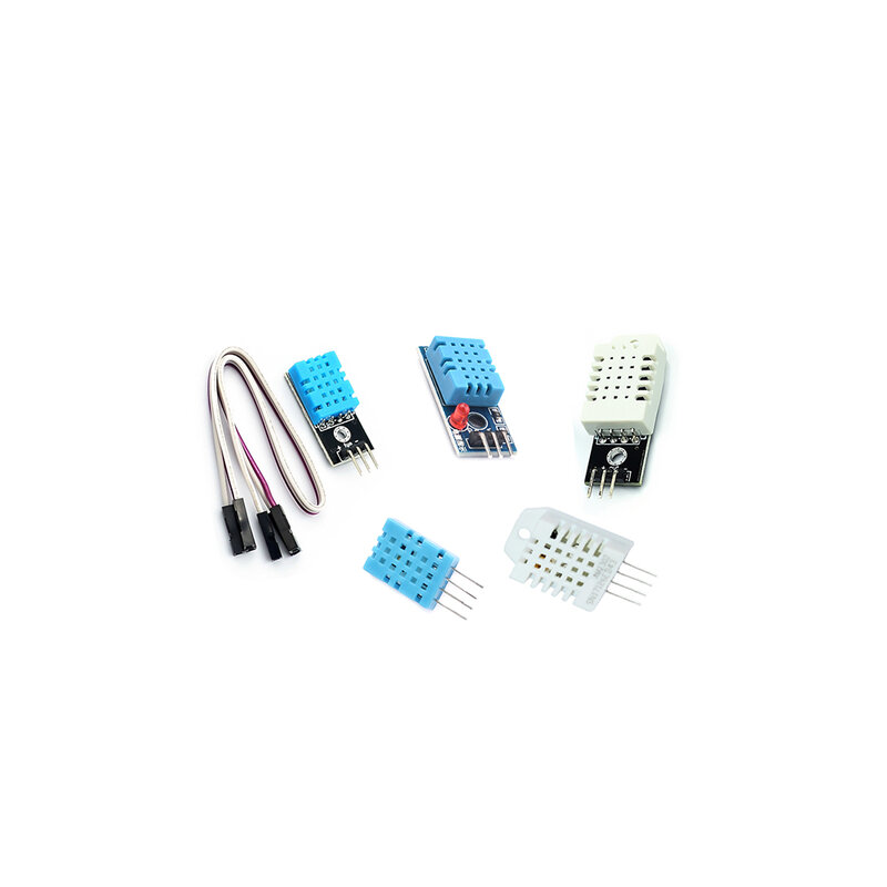 ดิจิตอลอุณหภูมิความชื้นเซนเซอร์ DHT11 DHT22 AM2302 AM2301 AM2320 Sensor และโมดูลสำหรับ Arduino DIY อิเล็กทรอนิกส์