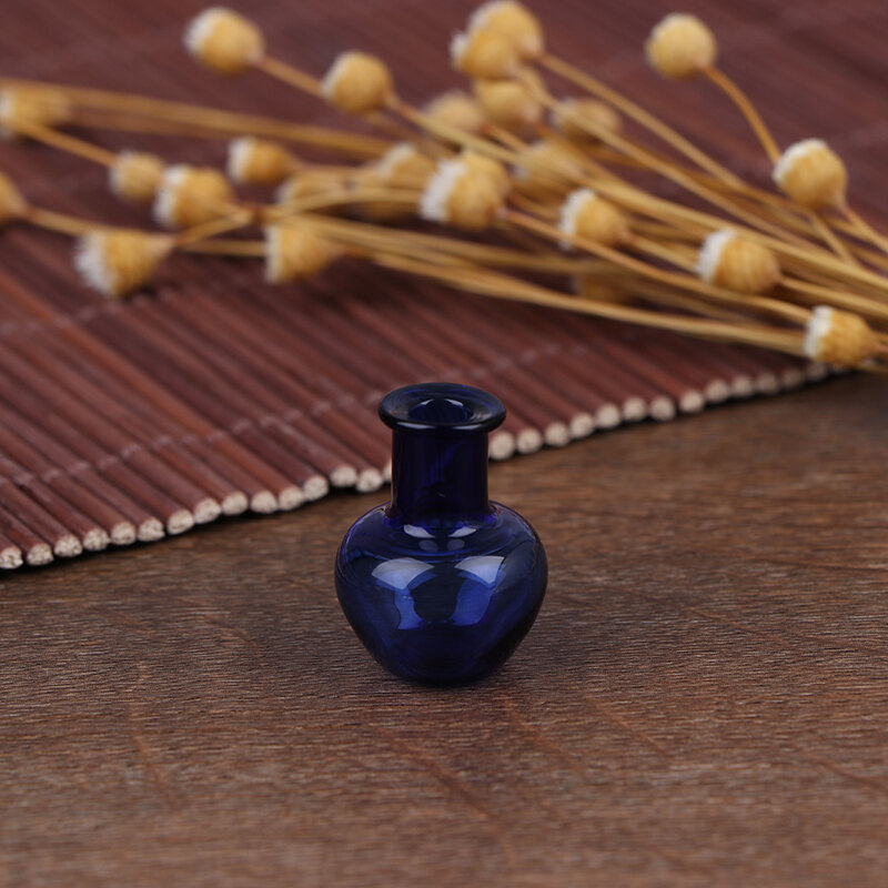 Mini Vase en céramique pour maison de poupée, accessoires décoratifs miniatures 1:12 en porcelaine