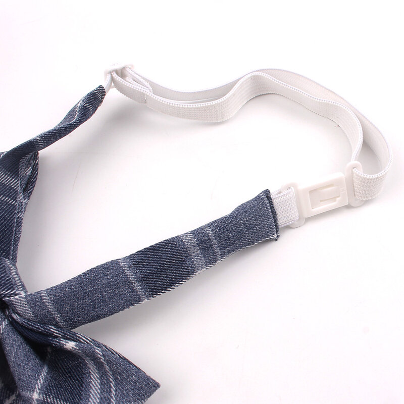 Feminine Plaid Bowtie Casual Bow tie For Women Uniform Collar Butterf Bowknot Adult Check Bow Ties Cravats Girls Bowties