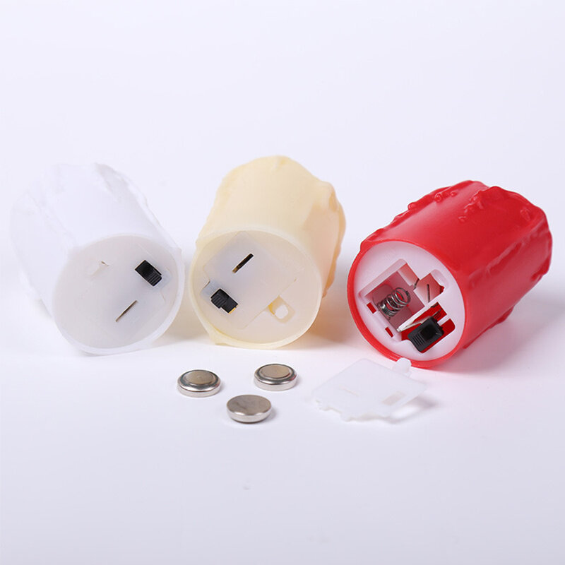 1 قطعة عديمة اللهب الدافئة الأبيض LED بطارية كهربية تعمل بالطاقة الشموع Tealight ل عطلة حفلات الزفاف عيد الميلاد الديكور