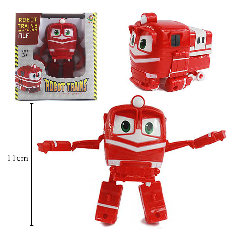 Roboter trainiert Transformation Kinder Juguetes PVC RT Modell Kay Alf Ente Figur Roboter Auto Familie Anime Figur Spielzeug für Jungen
