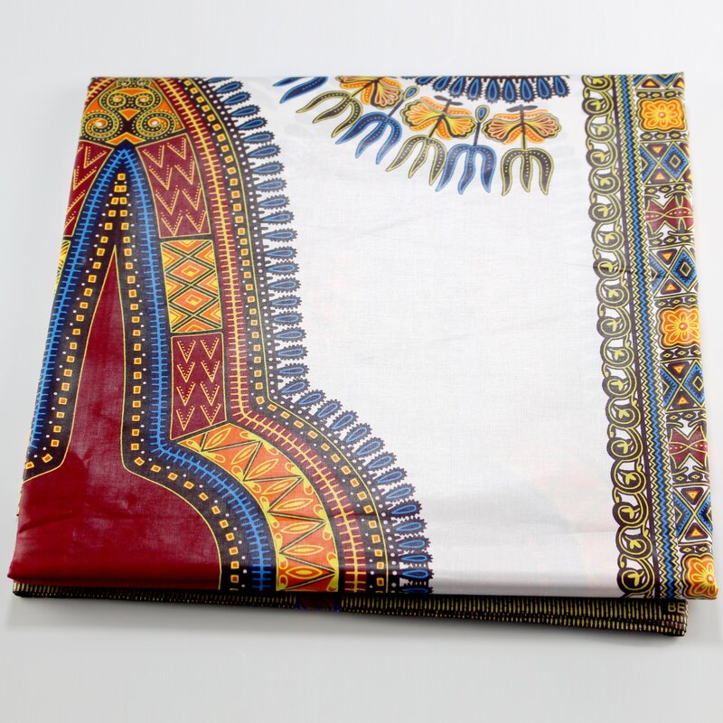 2019 New Dashiki African Vintage Print Fabric 6yards/lot Veritable Guarantee Real Wax