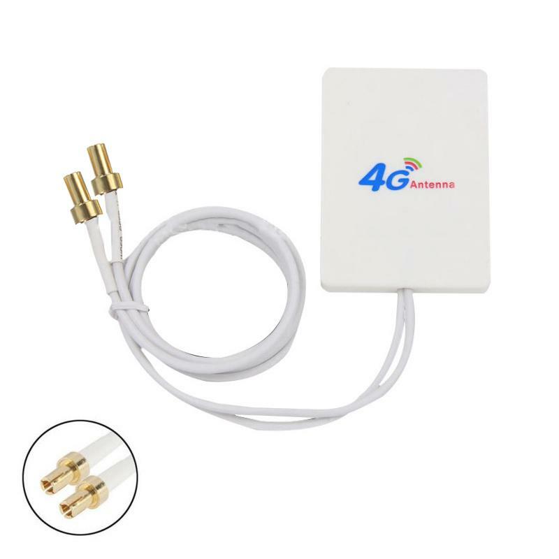 Amplificatore di segnale dell'antenna a banda larga 28dBi 4G 3G LTE 2 X TS9 per Router Mobile