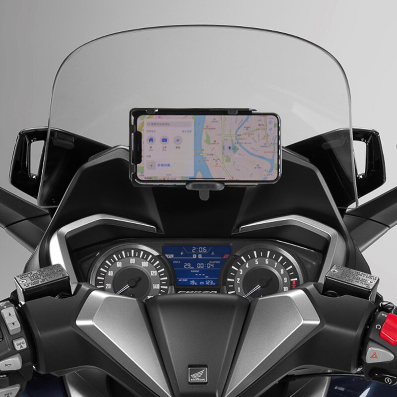 Para honda para forza 125 250 300 mf13 2017-2020 acessórios da motocicleta windshield montar suporte de navegação gps smartphone titular