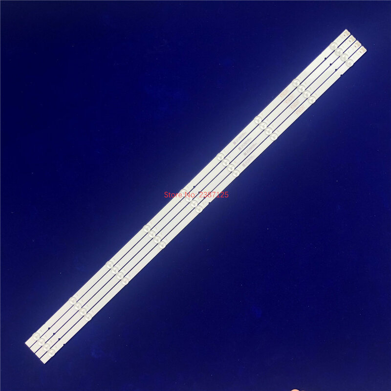 Tira LED 9 lâmpadas RF-AZ490E30-0801S-10 JL.D49091330-001FS-M Shine On M08-SL49030-0801N Para 49UJ630V 49UK6340 49LJ550T-TA SDL490WY