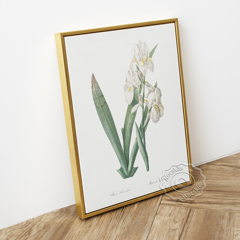 Verschiedene Blumen Pflanzen Kunst Poster, Aquarell Zier Flora Wand Bild, Ruhig Elegante Blume Hause Dekorative Malerei