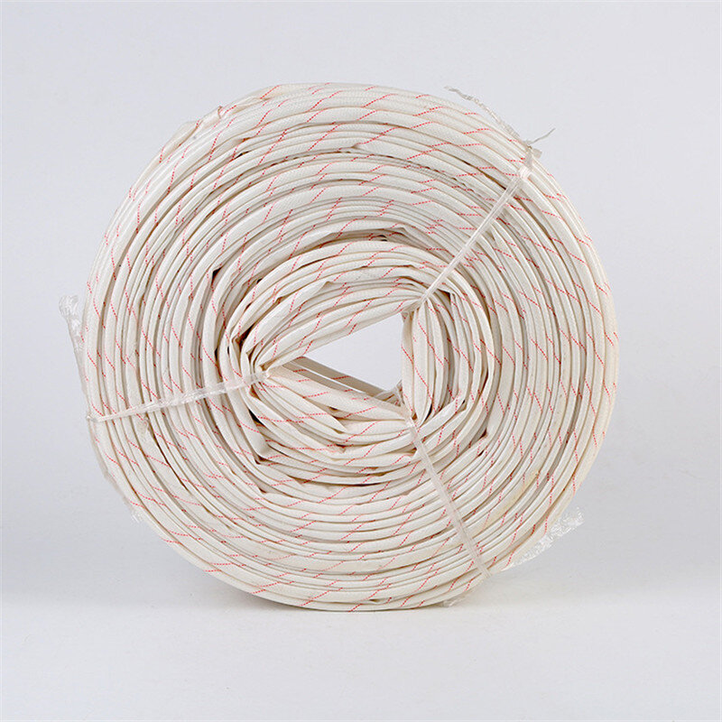 1 pack of 5 meters Yellow wax tube 1mm~10mm Fiberglass sleeving High temperature insulated wire casing Glass Fiber Tube