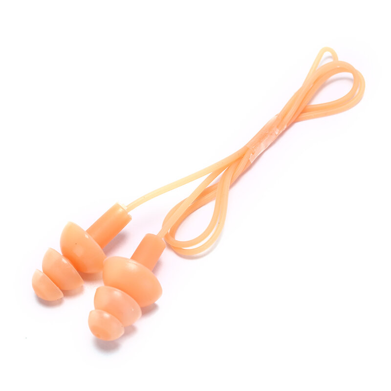 1Pcs Universal Soft Silicone Swimming Ear Plugs Earplugs Pool Accessories Water Sports Swim Ear Plug 5 Colors