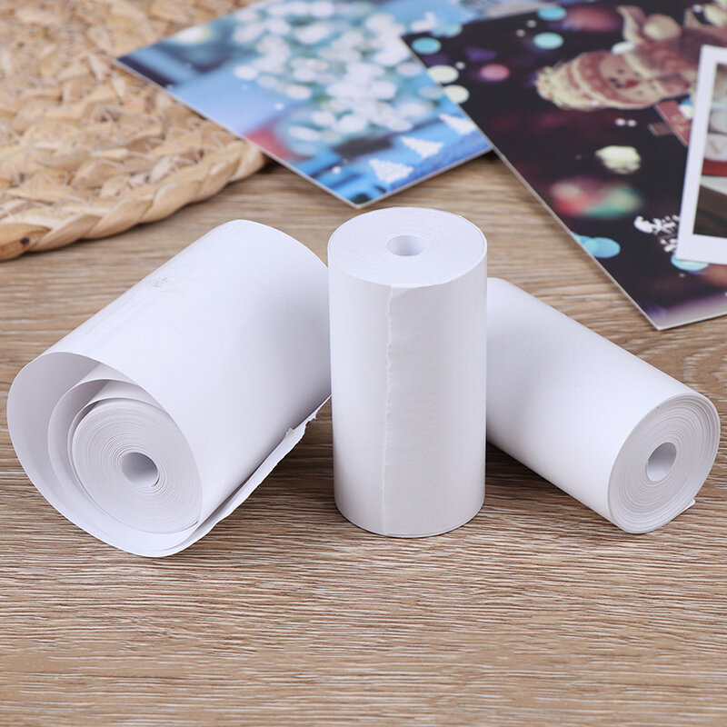 1 Roll Thermal Printing Paper Thermal Printing Paper 57x30mm Great For Photo Printer POS Machines
