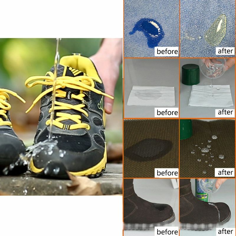 Toutes les chaussures en daim de cuir de jet hydrofuge de protecteur de temps protègent