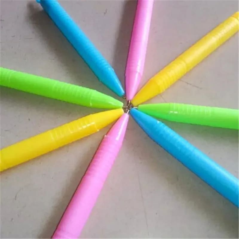 5pcs/lot Plastic Whiteboard Marker Pen Students Supplies Magnetic Palette Pen Black Board Pen Material Escolar Erasers