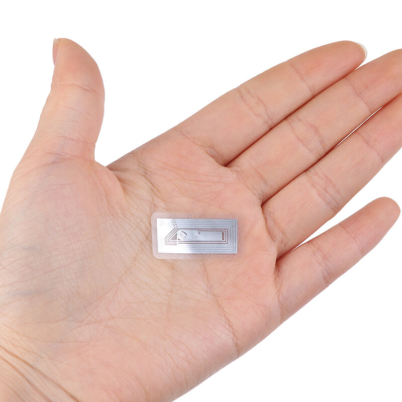 Chip transparente NFC Wet Inaly NTAG213, tamaño pequeño para todos los dispositivos habilitados para NFC, protocolo de 14443 A
