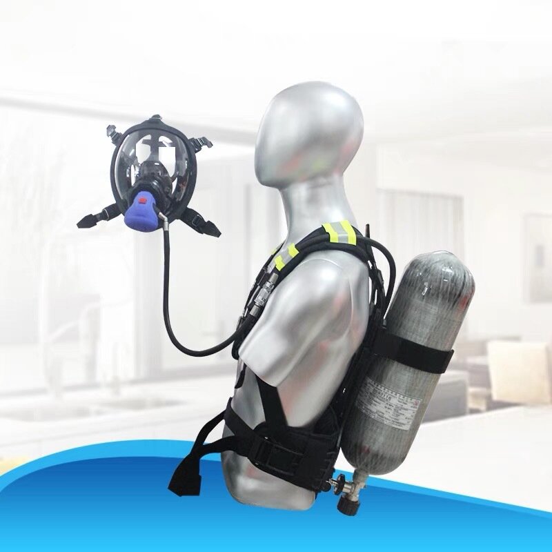 Positive pressure air respirator 6.8L air-exhalation air respirator