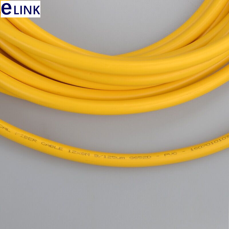 80m 24 cores fiber patchcord SM bundled jumper LC SC FC ST branch cable 2.0mm Singlemode optical fiber patch lead 24C bundle