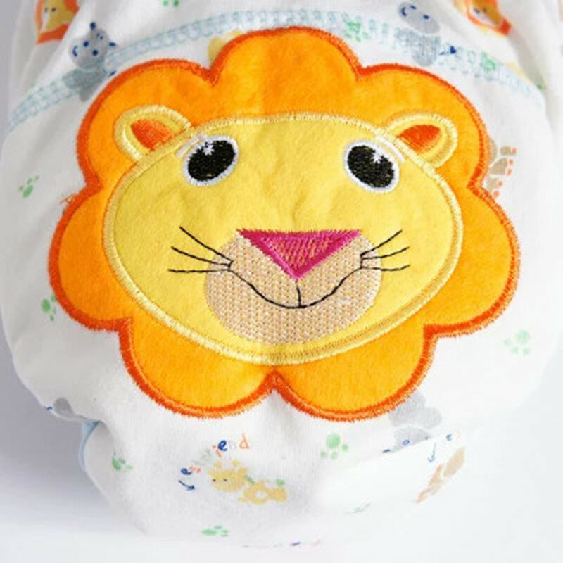 Baby Diapers Reusable Cloth Nappies Waterproof Child Boys Girls Cotton Training Pants Panties Washable Underwear