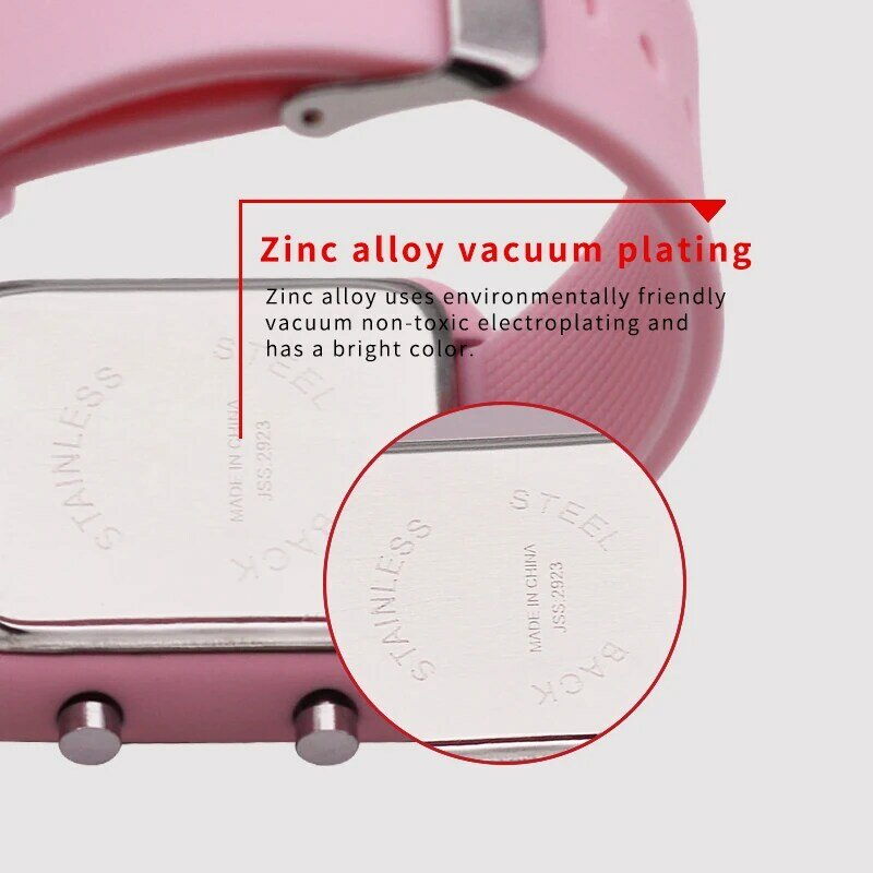 새로운 브랜드 아이 시계 블랙 Led 실리콘 시계 소년 전자 시계 어린이 시계, 스포츠 손목 시계