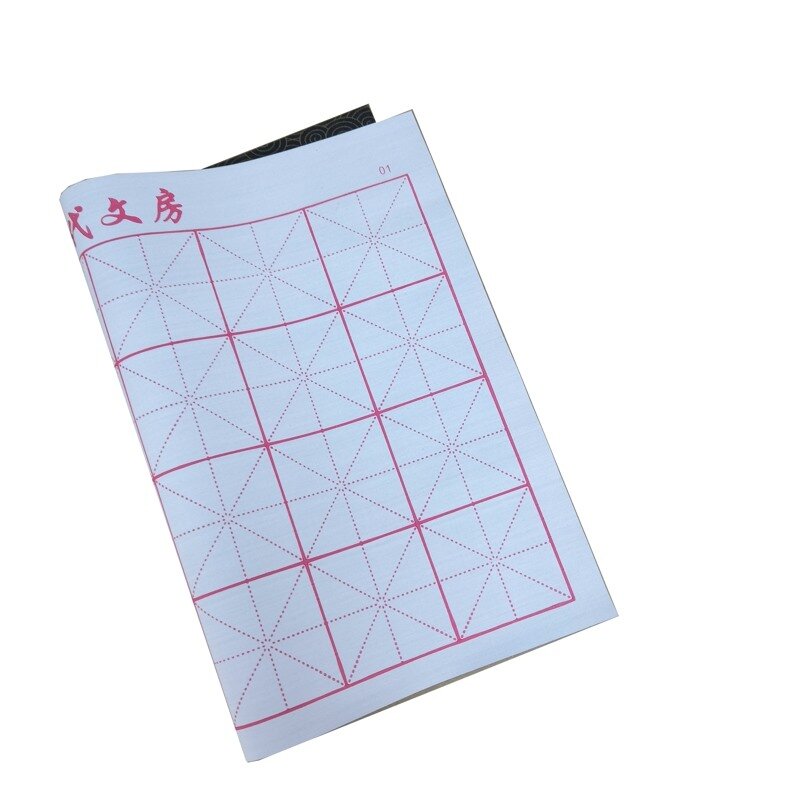 Magic Water Writing Cloth Gridded Notebook Mat Practicing Chinese Calligraphy R9JA