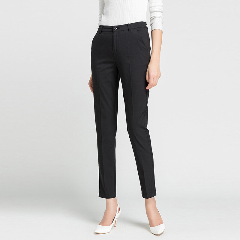 Pantalon d'été en coton pour femmes, taille haute, décontracté, ample, Streetwear, printemps, nouvelle collection 2020