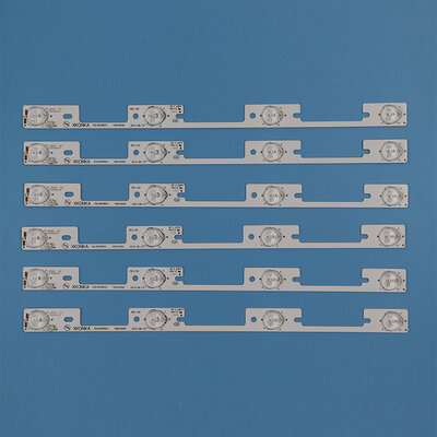 Kit de bandes de rétro-éclairage LED pour Toshiba, 4 lampes LED, lentille, 6 bandes, 40L5400 40L2400 DL3944(A)F DL4045i