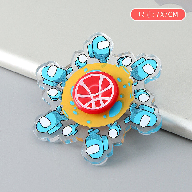 Novo spinner brinquedos dos desenhos animados anime fingertip giroscópio spinner handspinner para crianças adulto alívio do estresse brinquedos